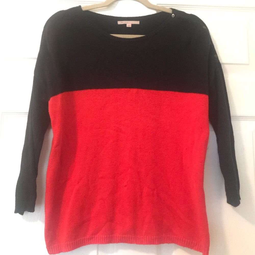 Red and Navy GAP Sweater
